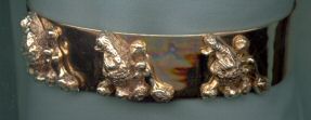 Fabulous Poodle Cuff Bracelet! in 14K Gold or Sterling Silver