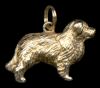 14K Gold Bernese Mountain Dog Charm for Charm Bracelet