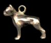 14K Gold Boston Terrier Charm for Charm Bracelet