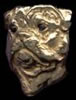 14K Gold Dog Jewelry Bullmastiff Head Flat