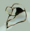 Newfoundland Jewelry - 14K Gold Dog Jewelry  Neewfoundland Head Silhouette Tie Tack